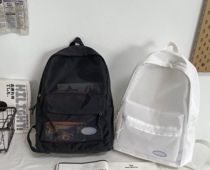 Unisex Fashion Waterproof Nylon Softback Backpack with Zipper Hasp Closure Large Capacity for Travel Hiking